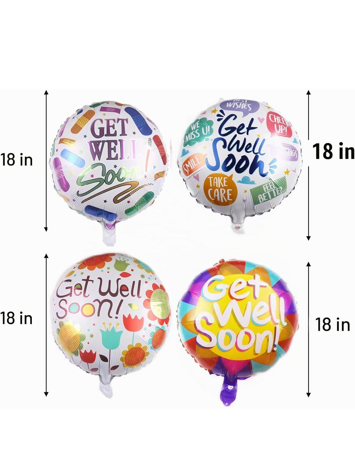 Festive Mylar Balloon